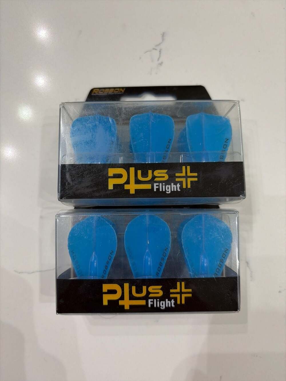 Robson Plus Flight Molded Dart Flights Blue 2 Packs Standard & F Shape